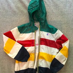 HBC/k-way wind-breaker rain jacket